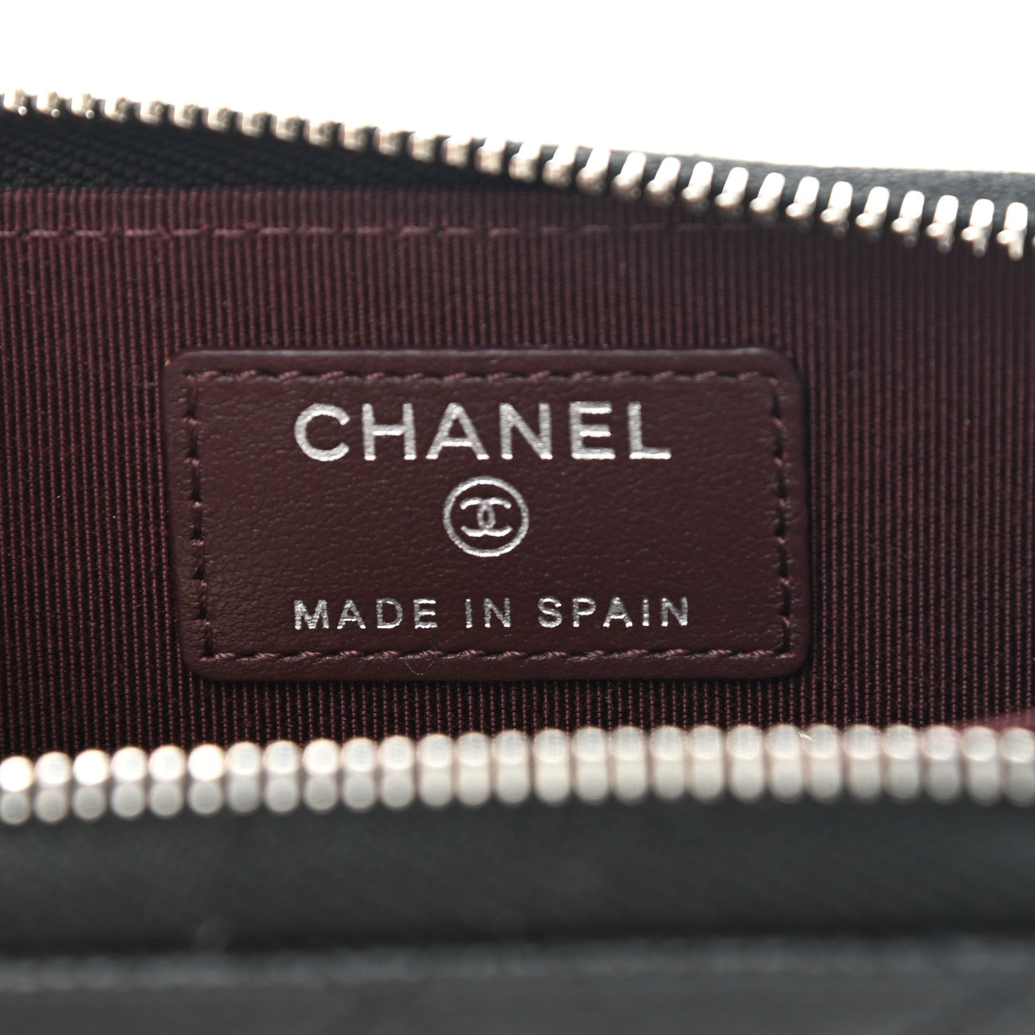 Chanel Caviar Quilted Classic Zipped Coin Purse Black 6 of 8