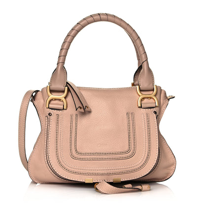 Chloe Calfskin Medium Marcie Satchel Pale Pink 1 of 18
