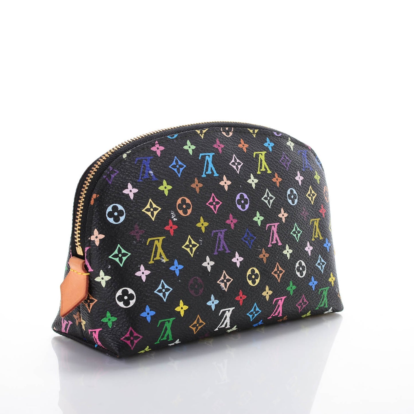 Monogram Multicolor Cosmetic Pouch Black Grenade