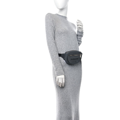 Burberry Econyl Logo Print Small Cannon Bum Bag Charcoal Grey 2 of 11