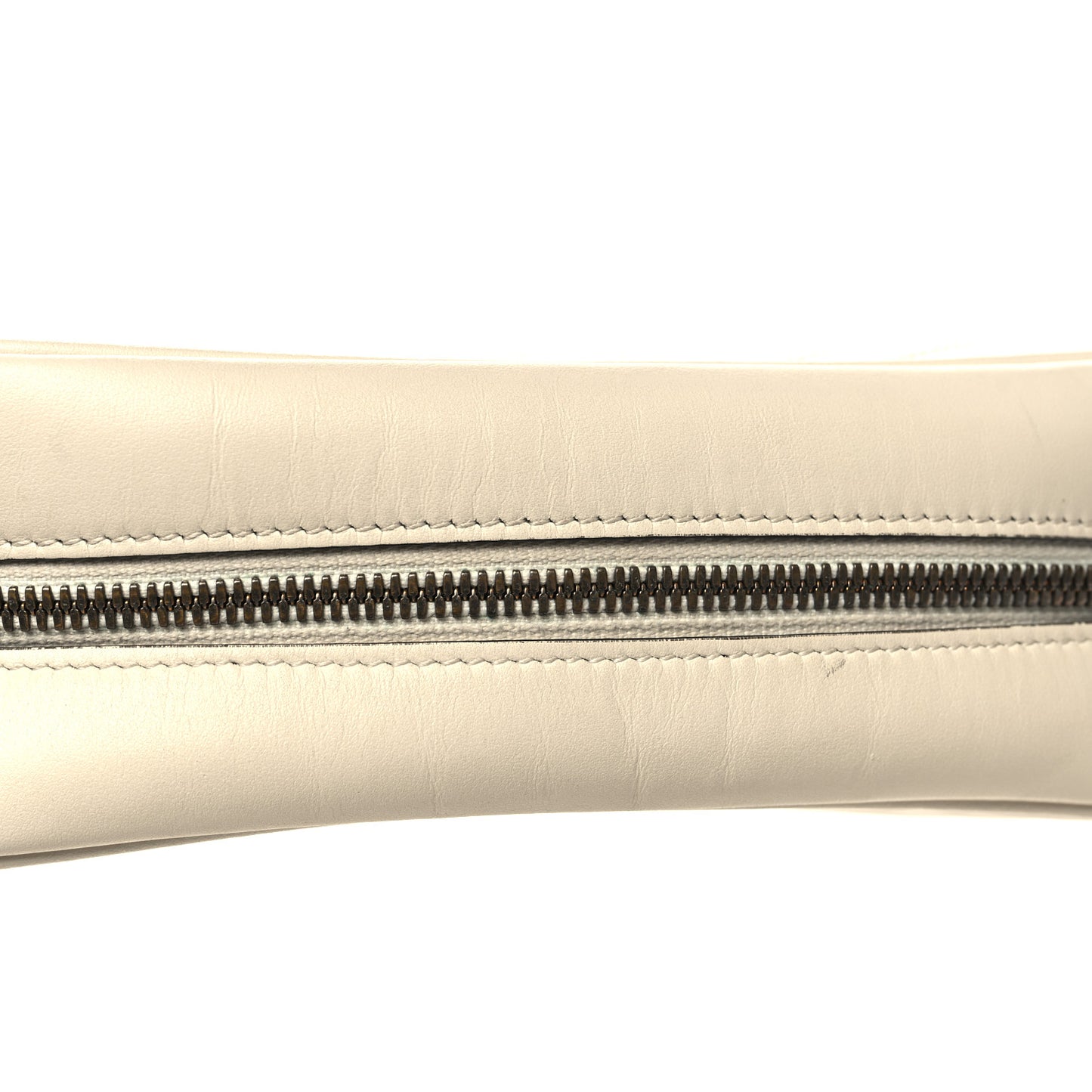 Calfskin Matelasse Small GG Marmont Chain Shoulder Bag White