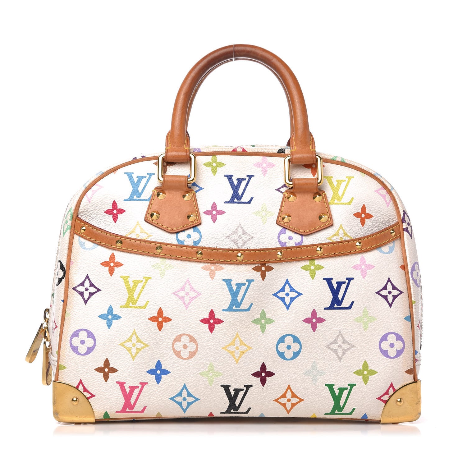 Monogram Multicolor Trouville White