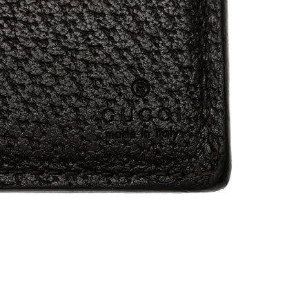 Gucci Calfskin Boar Effect GG Marmont Bi-Fold Wallet Brown 6 of 8