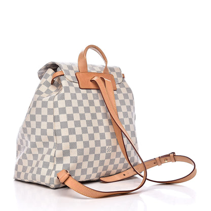 Louis Vuitton Damier Azur Sperone Backpack 3 of 11