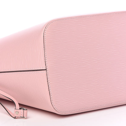 Louis Vuitton Epi Neverfull MM Rose Ballerine 6 of 10