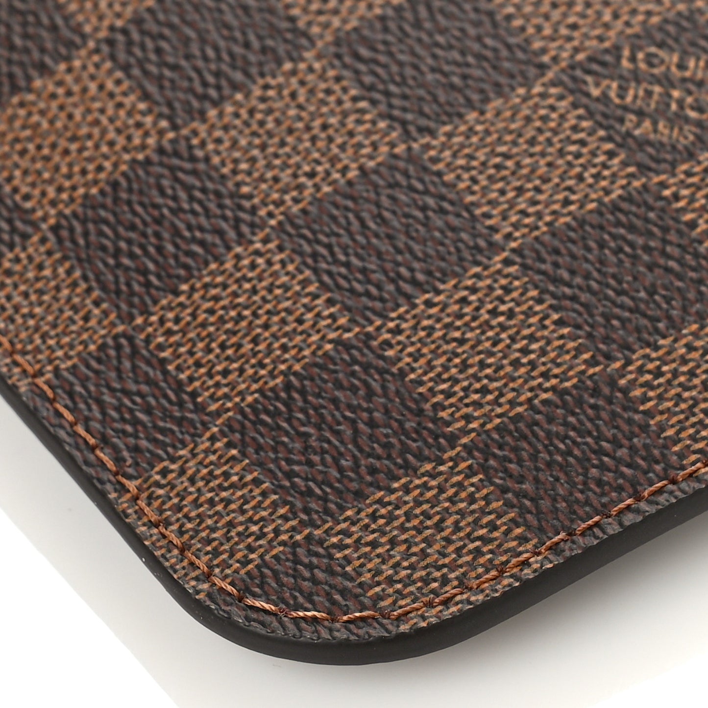 Damier Ebene Neverfull MM GM Pochette Rose Ballerine