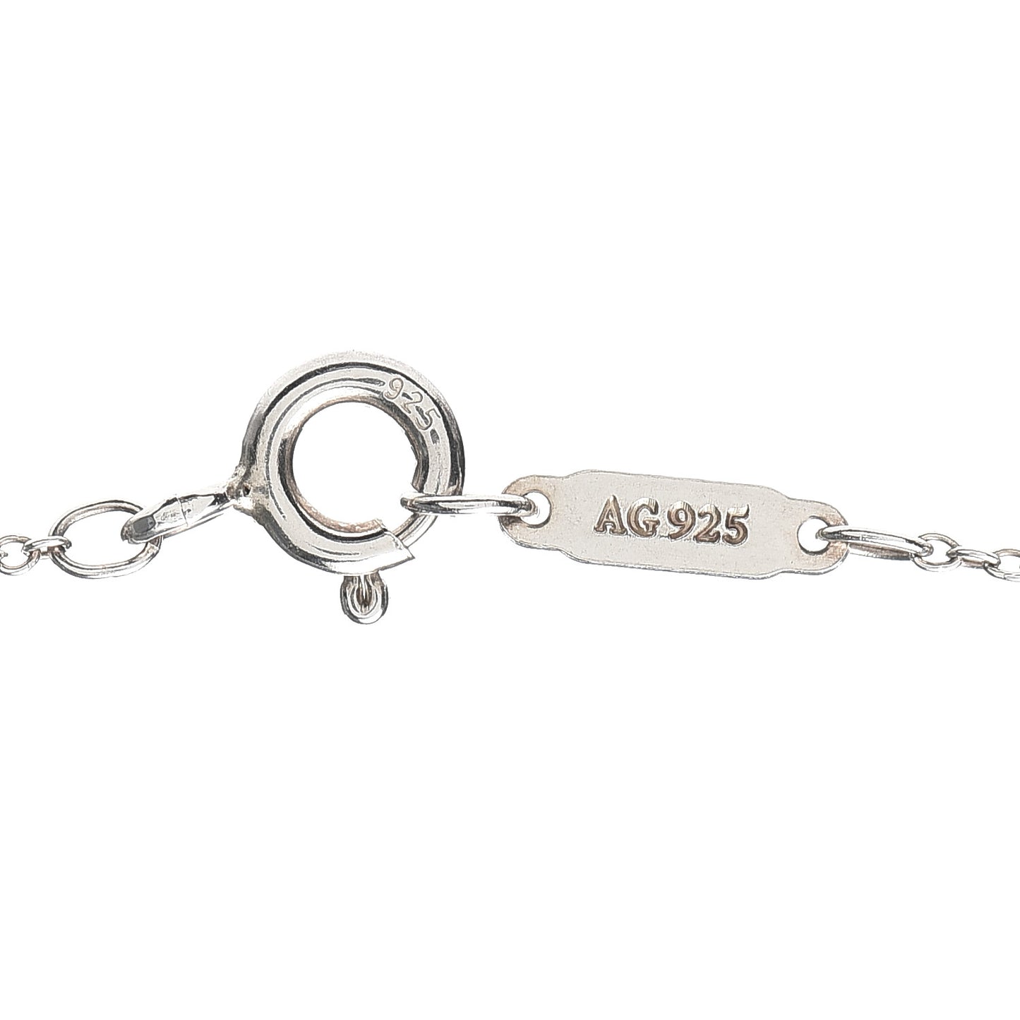 Sterling Silver Twist Knot Pendant Necklace