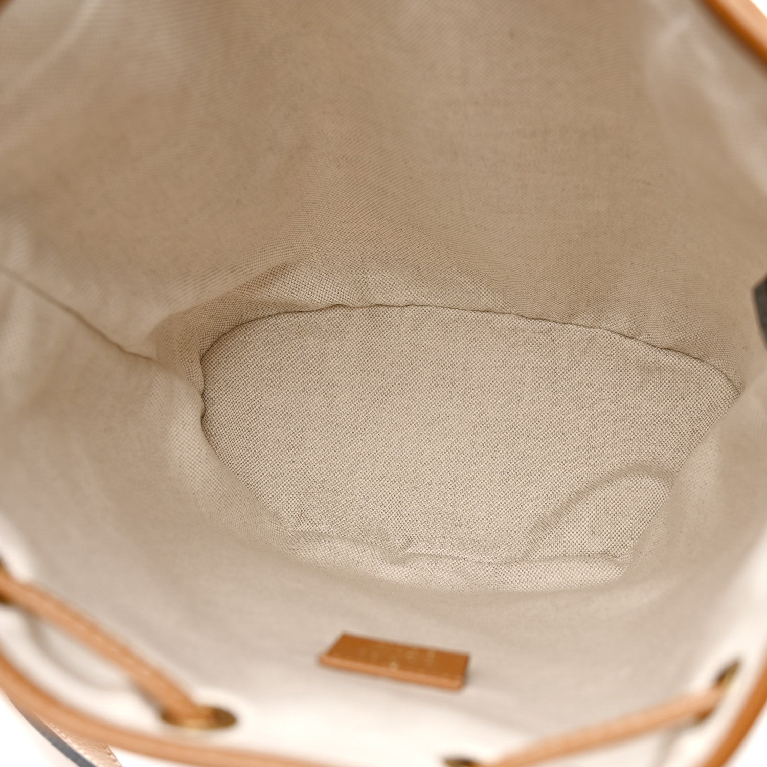Gucci X DISNEY Mini Vintage GG Supreme Monogram Bucket Bag Beige Vintage Sun Oil 5 of 11