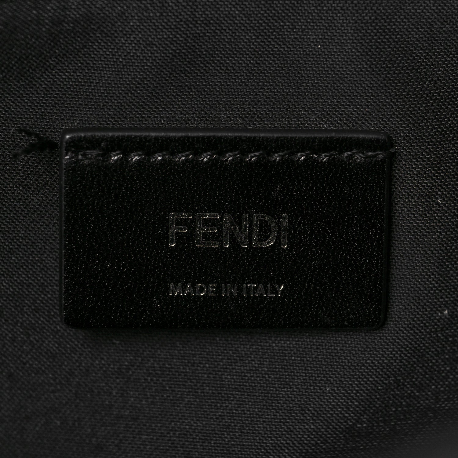 Fendi Cuoio Romano Selleria Messenger Black 6 of 8