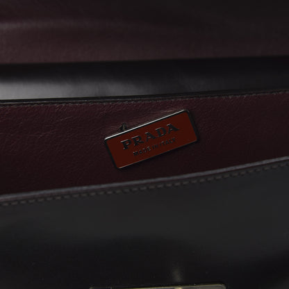Prada Vitello Sound Shoulder Bag Mosto 8 of 9