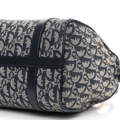 Christian Dior Monogram Boston Navy Blue 9 of 12