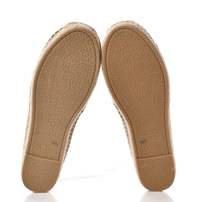 Saint Laurent Suede Espadrilles 35 Rose Antique 6 of 9
