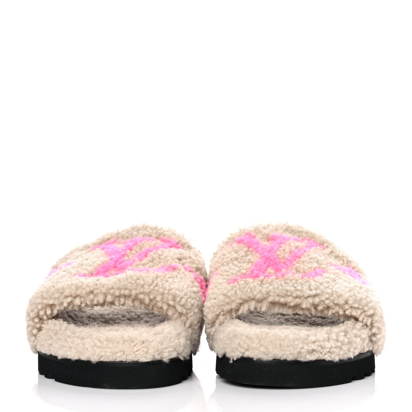 Shearling Paseo Flat Comfort Mule 40 Beige