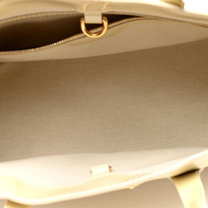 Louis Vuitton Vernis Wilshire PM Blanc Corail 5 of 9