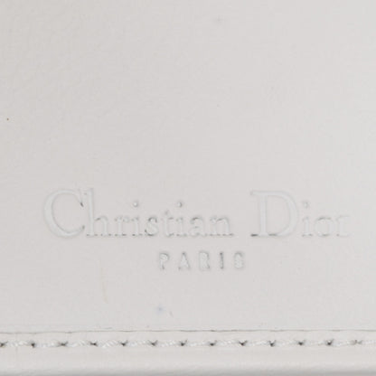 Christian Dior Leather Cannage D Charm Wallet White 8 of 11
