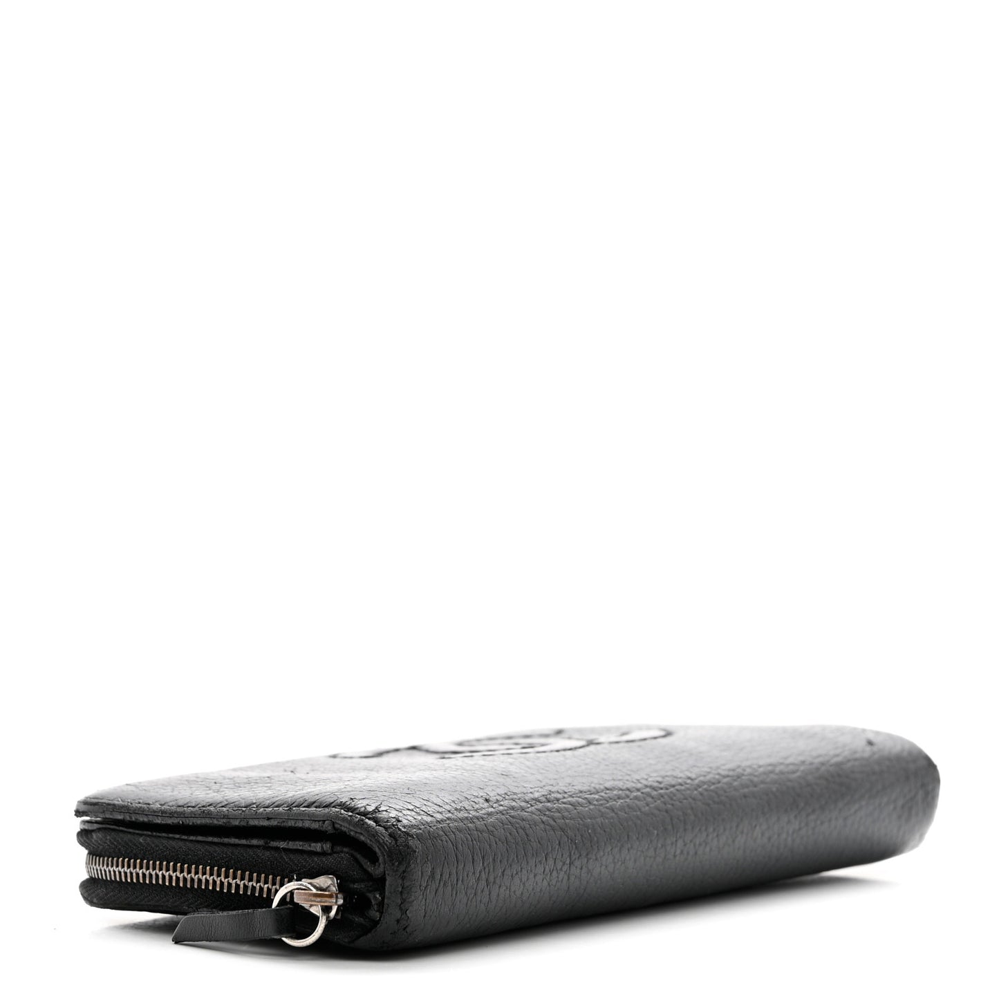 Deerskin Luxe Ligne Wallet Black