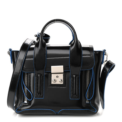 3.1 Phillip Lim Smooth Bridle Calfskin Mini Pashli Satchel Black 1 of 7