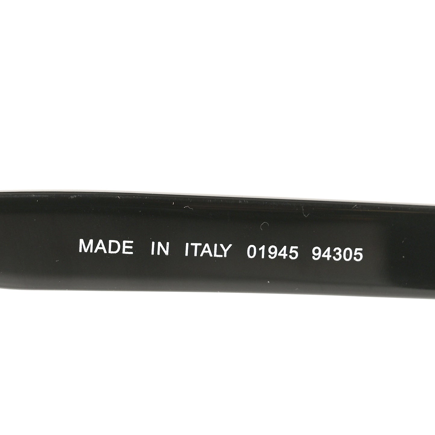 Round 01945 94305 Sunglasses Black White
