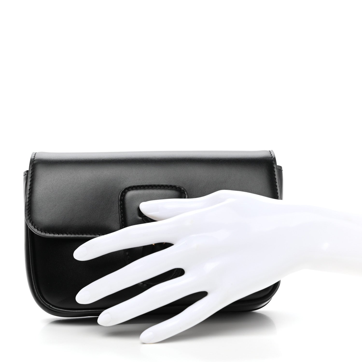 Celine Smooth Calfskin Tassel Belt Bag Black 2 of 9