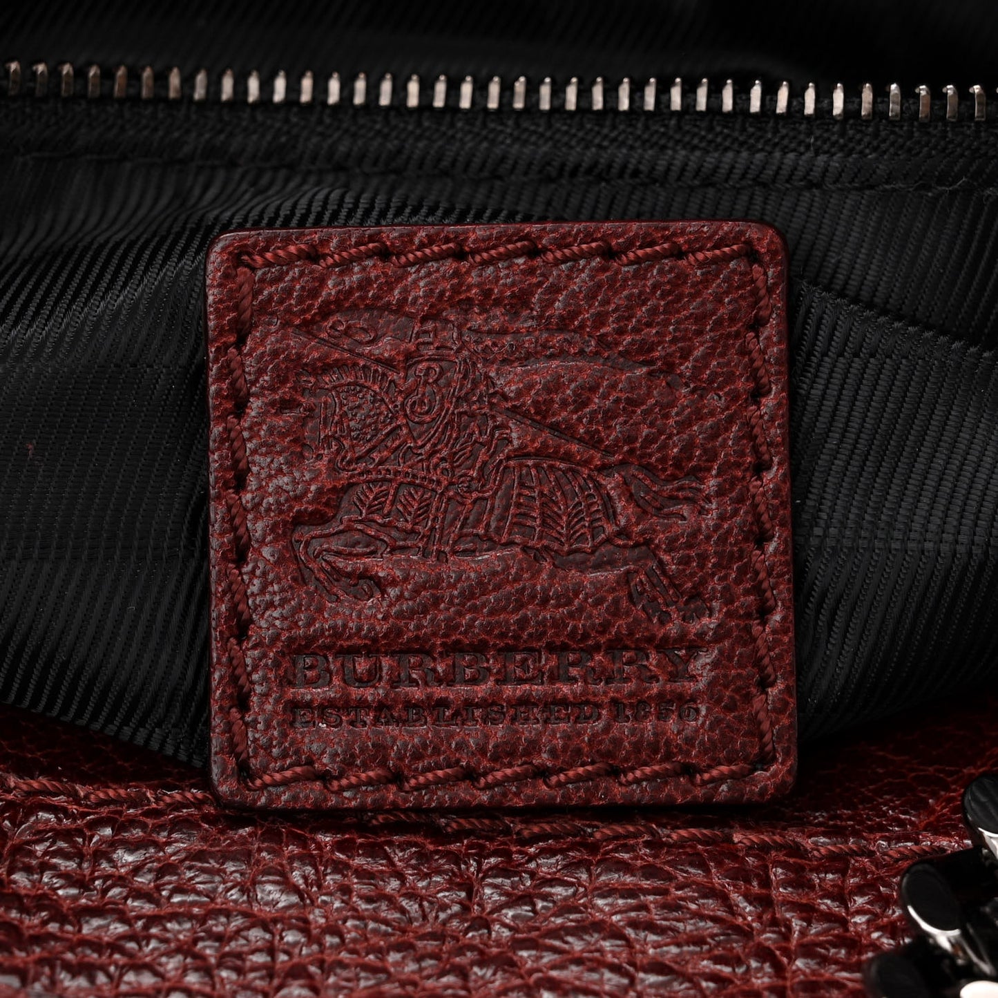 Calfskin Ashmore Tote Burgundy