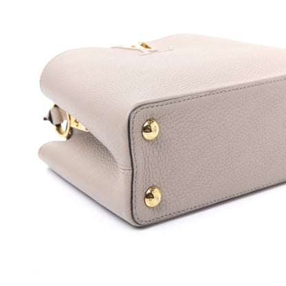 Louis Vuitton Taurillon Capucines BB Galet 6 of 9