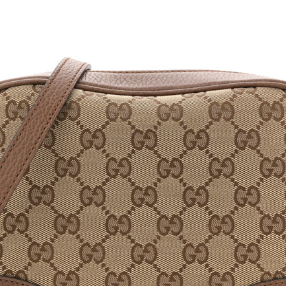 Gucci Monogram Mini Bree Messenger Bag Beige Tabacco 8 of 10
