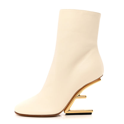 Fendi Nappa Fendi First 95mm Booties 35 White 1 of 8