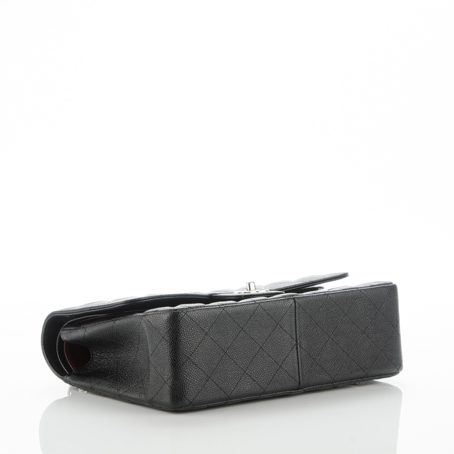 Chanel Caviar Quilted Jumbo Double Flap Black 4 of 7