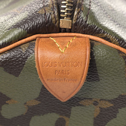 Louis Vuitton Monogram Graffiti Speedy 30 Kaki 14 of 14