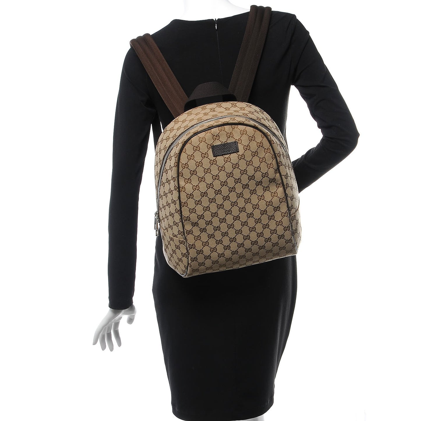 Monogram Travel Backpack Dark Brown