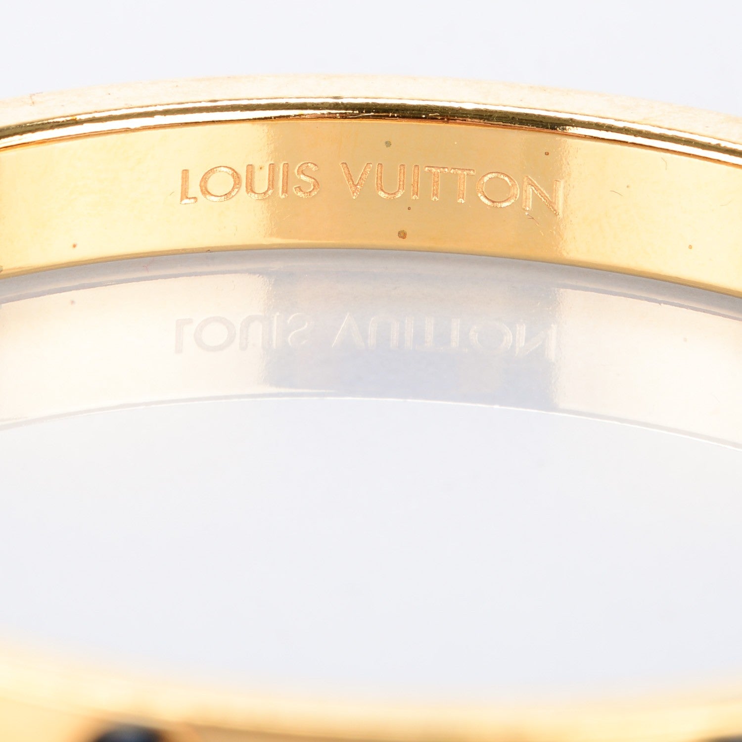 Louis Vuitton Lacquer Small Gimme a Clue Bracelet Blue Nuit 3 of 6