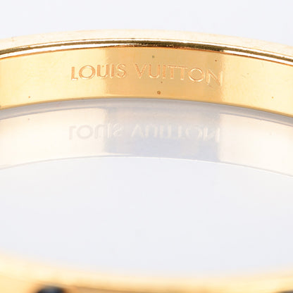 Louis Vuitton Lacquer Small Gimme a Clue Bracelet Blue Nuit 3 of 6