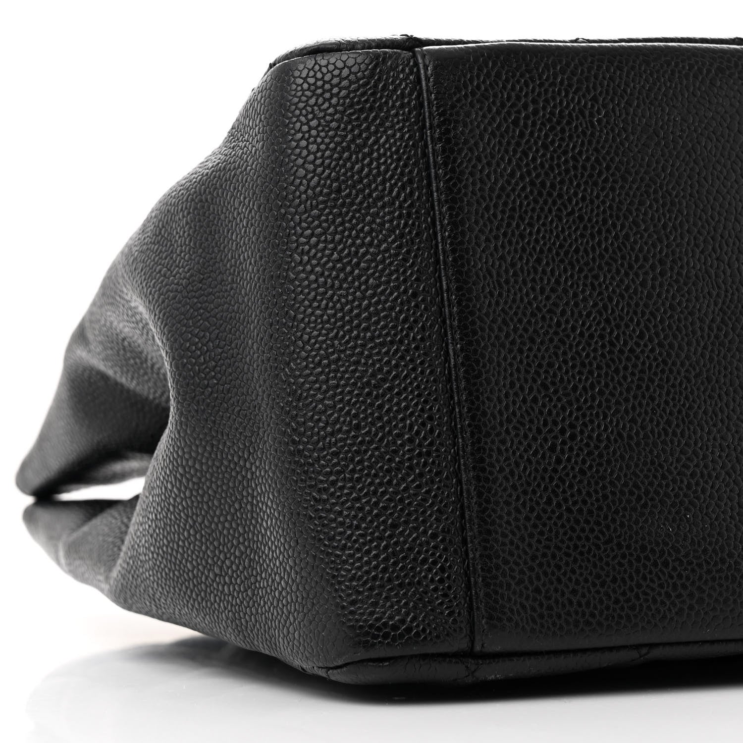 Chanel Caviar Quilted Grand Shopping Tote GST Black 9 of 14