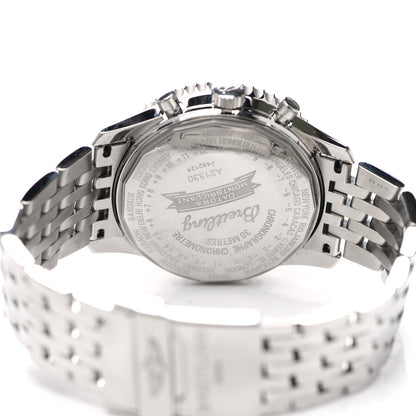 Breitling Stainless Steel 43mm Navitimer Montbrillant Chronograph Automatic Watch A21330 4 of 5