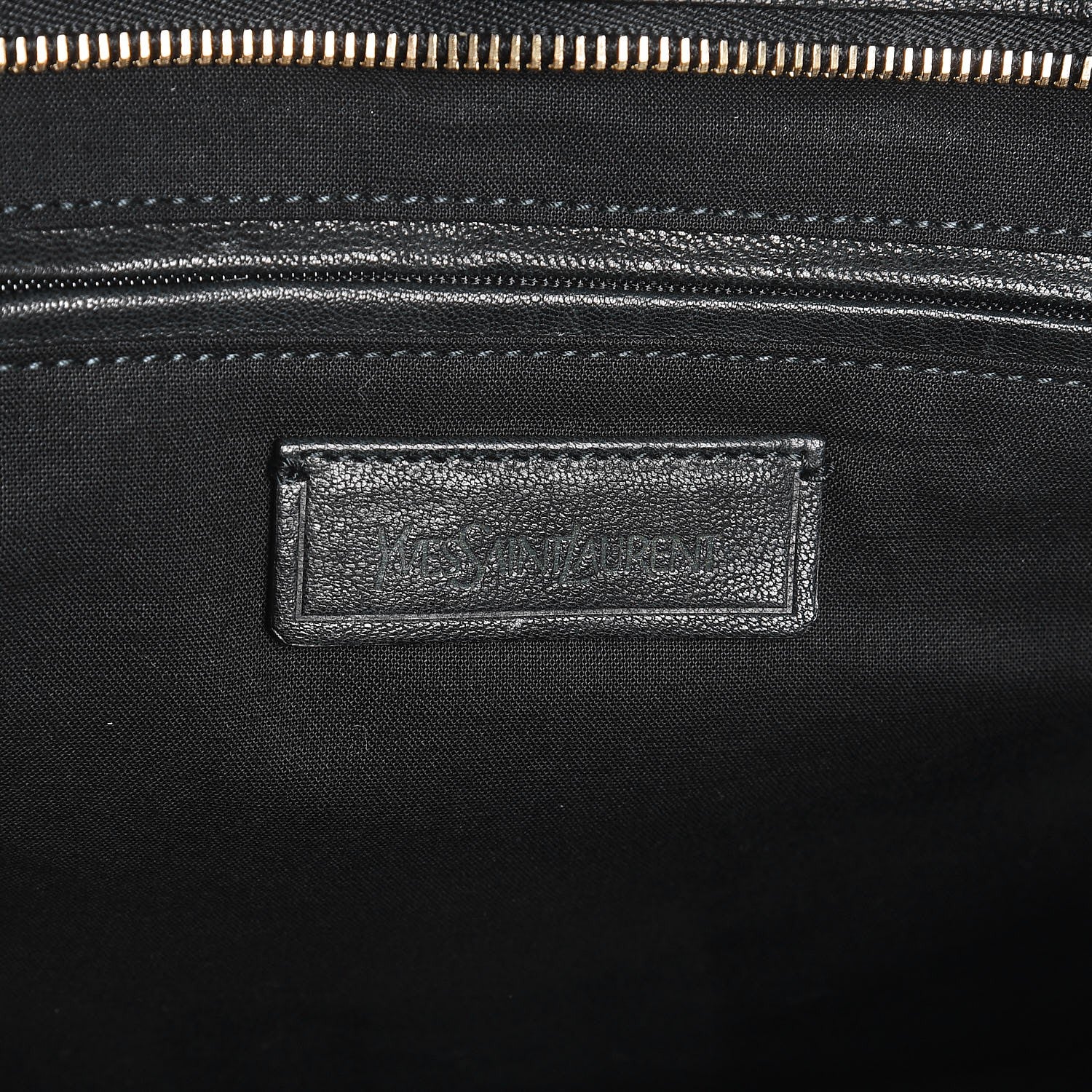 Saint Laurent Sheepskin Medium Cabas ChYc Black 6 of 15