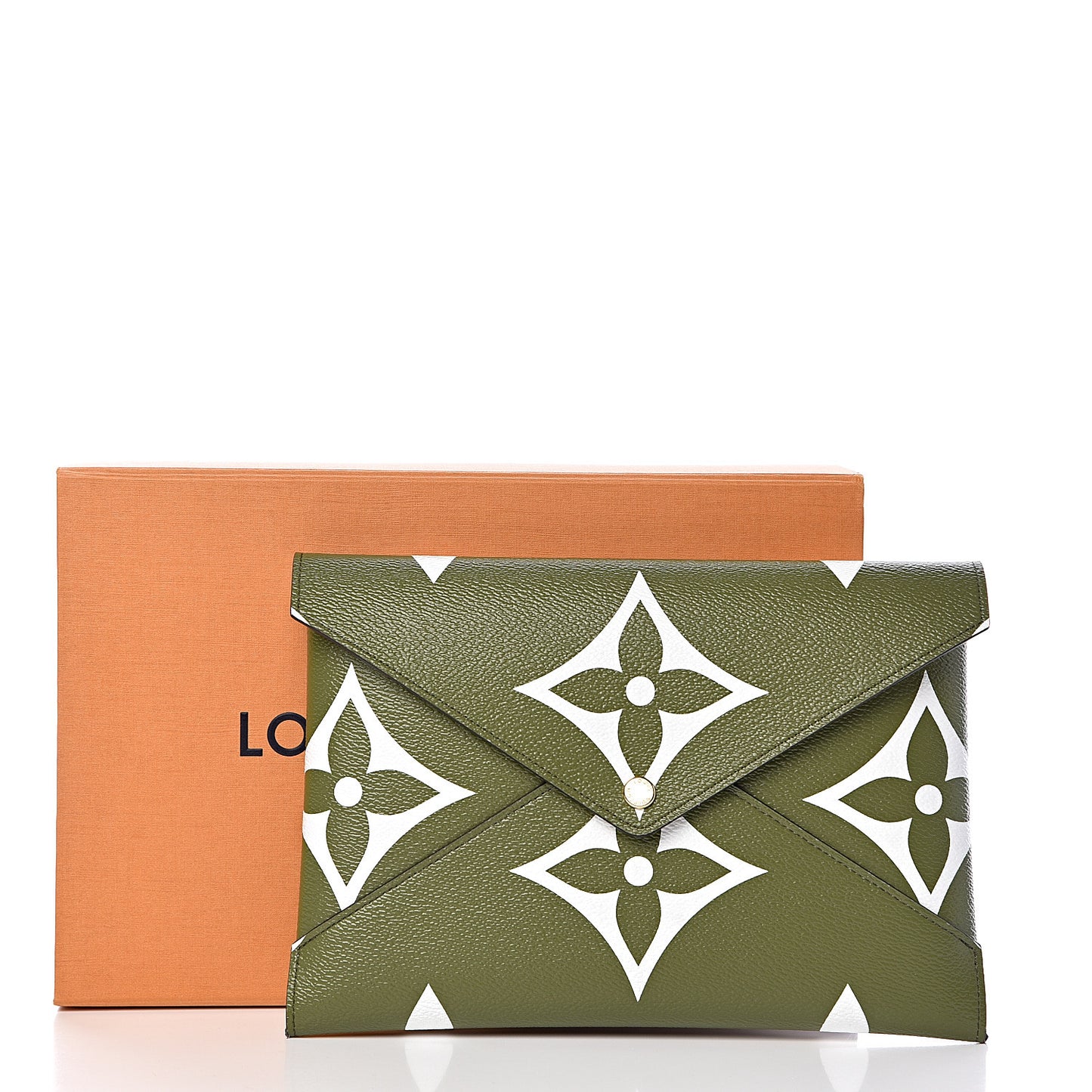 Monogram Giant Large Kirigami Pochette Kaki