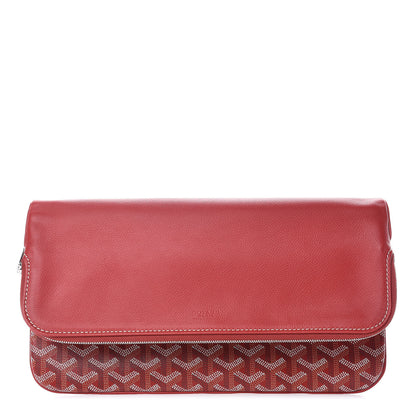 Goyard Goyardine Sainte Marie Soft Clutch Red 2 of 15