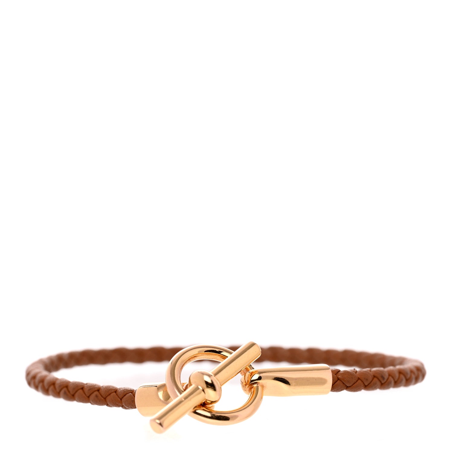 Hermes Swift Glenan Bracelet T3 Gold 1 of 6