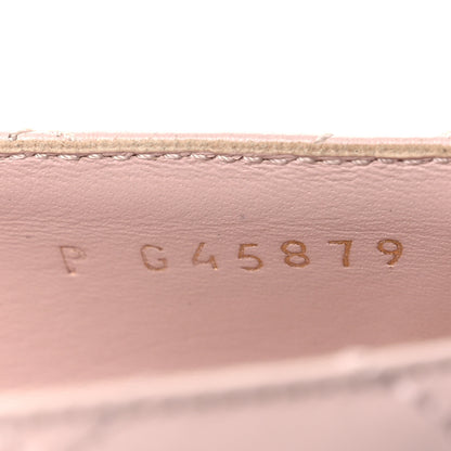 Chanel Calfskin Lambskin Quilted CC Ballerina Flats 39 Light Pink Black 10 of 13