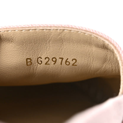 Chanel Denim Toile CC Espadrilles 38 Pink Black 7 of 7