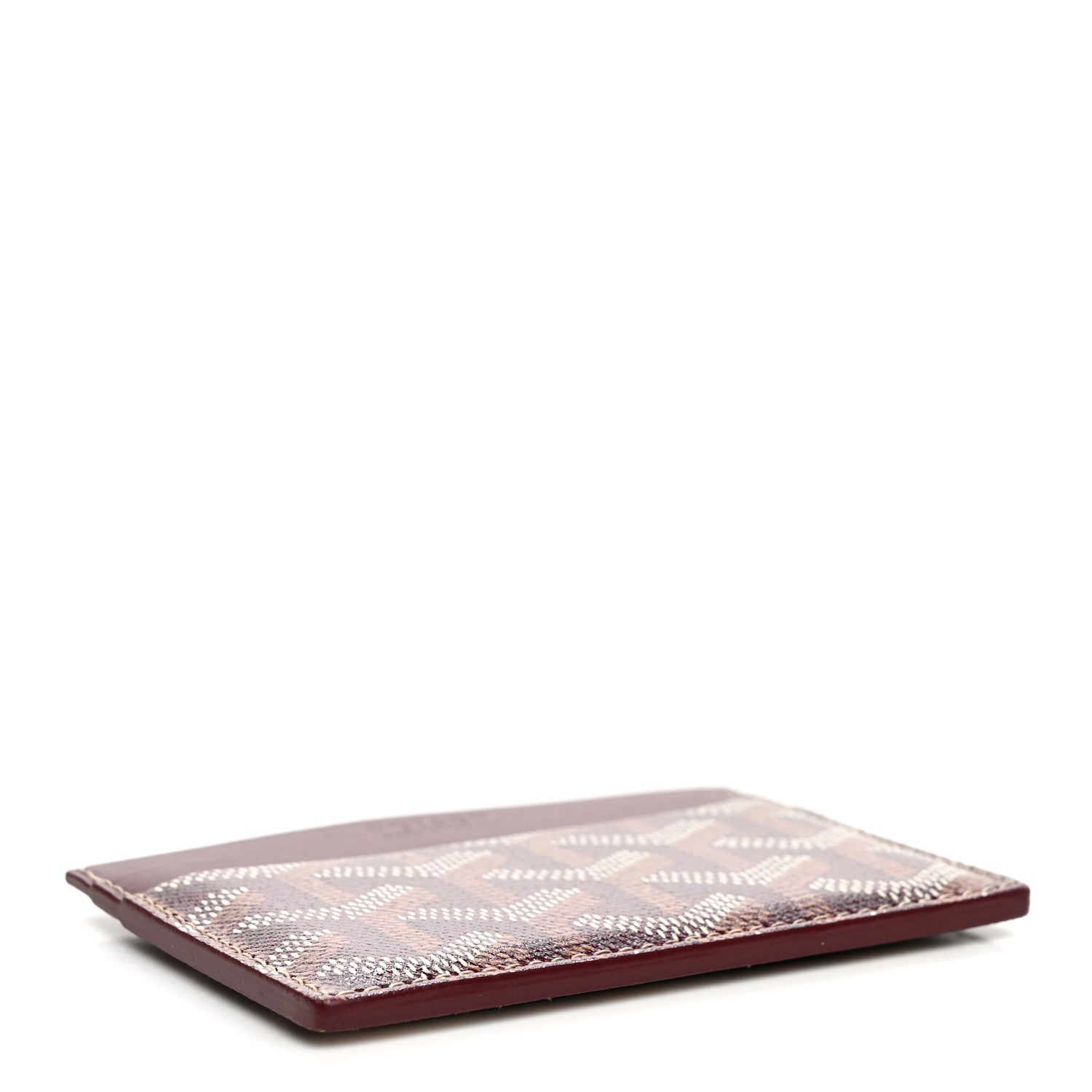 Goyard Goyardine Saint Sulpice Card Holder Bordeaux 4 of 7