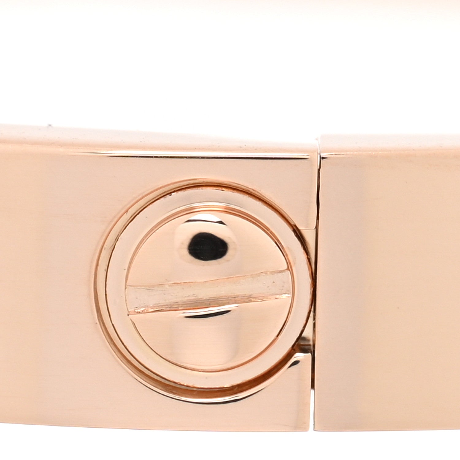 Cartier 18K Pink Gold 10 Diamond LOVE Bracelet 16 6 of 7