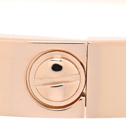 Cartier 18K Pink Gold 10 Diamond LOVE Bracelet 16 6 of 7