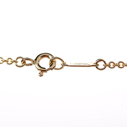 Tiffany 18K Yellow Gold Platinum Diamond Etoile Heart Pendant Necklace 4 of 7