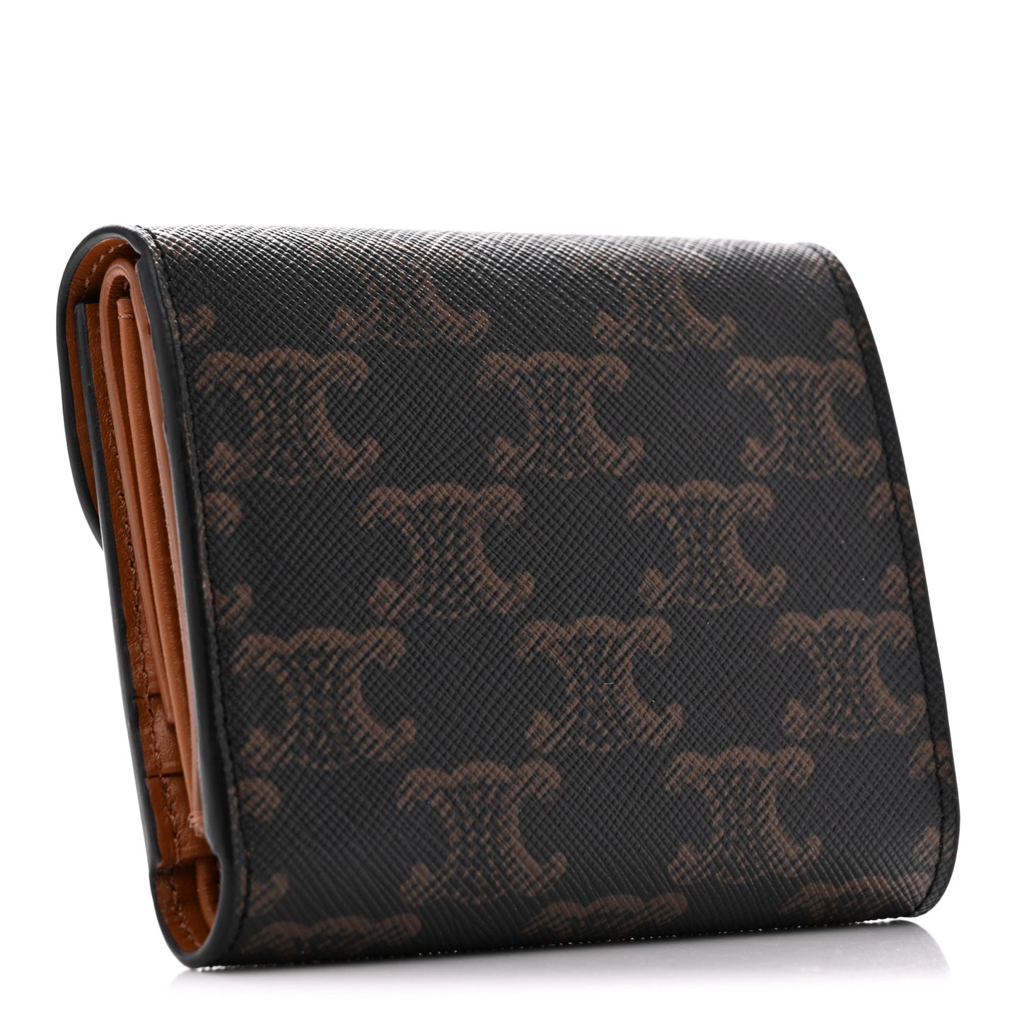 Triomphe Canvas Small Triomphe Wallet Tan