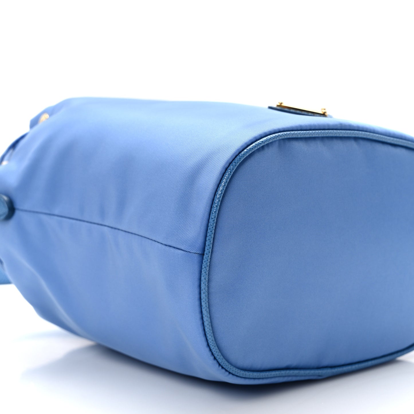 Tessuto Nylon Saffiano Mini Bucket Bag Onda