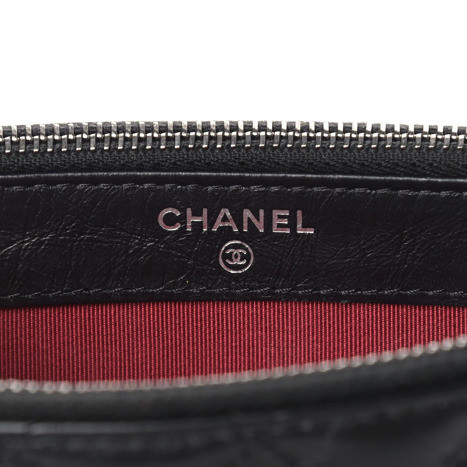 Chanel Aged Calfskin Quilted Small Gabrielle Clutch With Chain Black 6 of 10