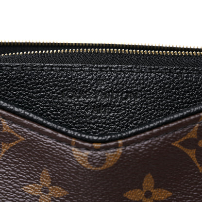 Louis Vuitton Monogram Pallas Clutch Black 8 of 11