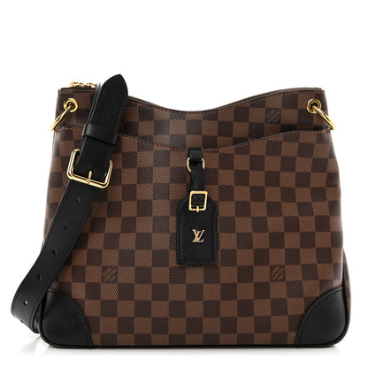Louis Vuitton Damier Ebene Odeon MM Black 1 of 9