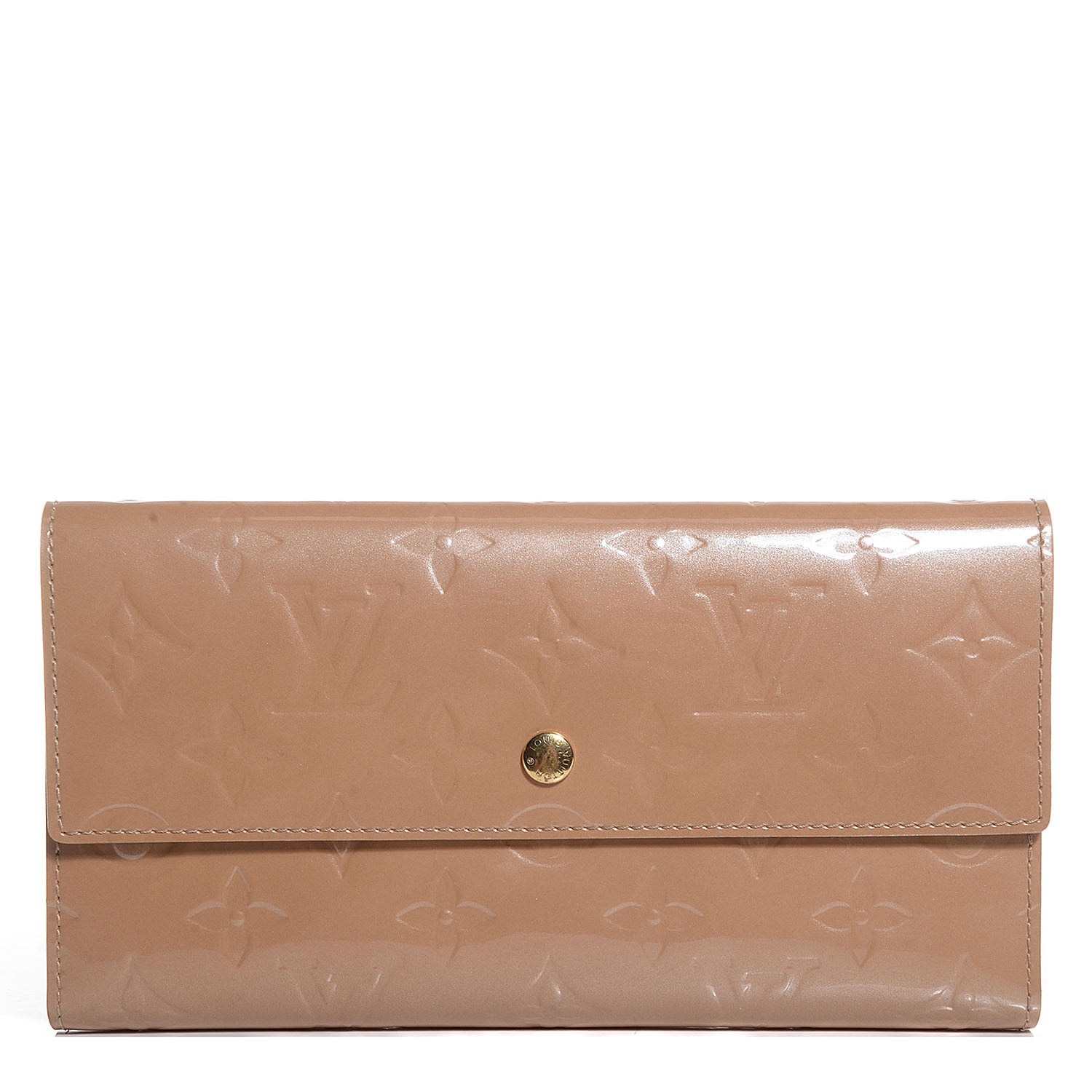 Louis Vuitton Vernis Porte Tresor International Wallet Noisette 1 of 7